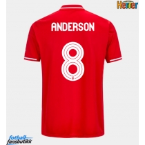 Nottingham Forest Elliot Anderson #8 Hjemmedrakt 2025-26 Kortermet